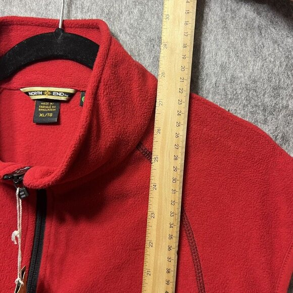 Coca Cola Red Fleece Vest 2010 Vancouver Olympics XL - Picture 3 of 7